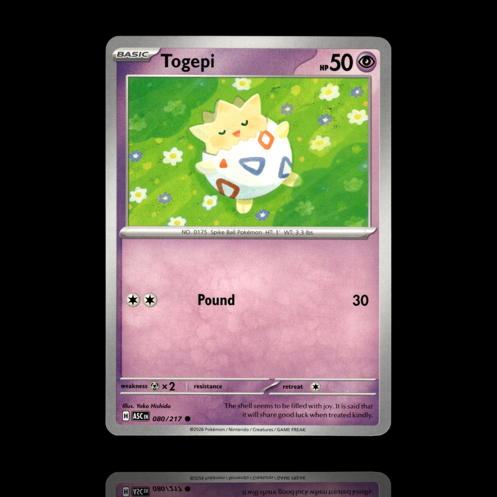 ▸ Togepi | ME: Ascended Heroes | Common | 080/217 | NM