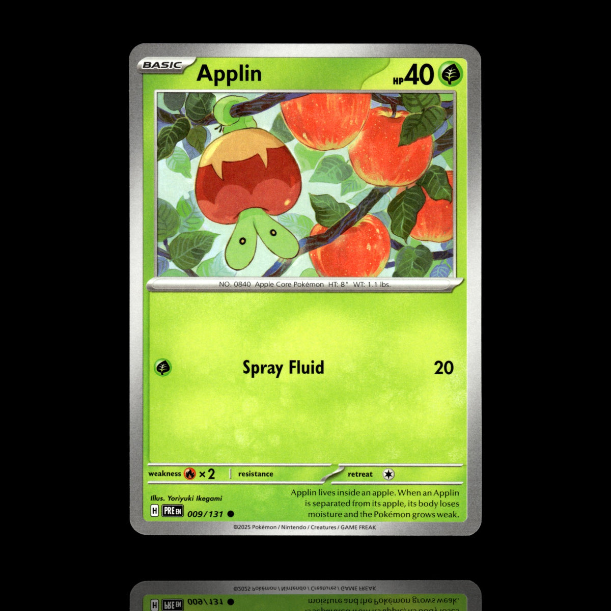 ▸ Applin | SV: Prismatic Evolutions | Common | 009/131 | NM