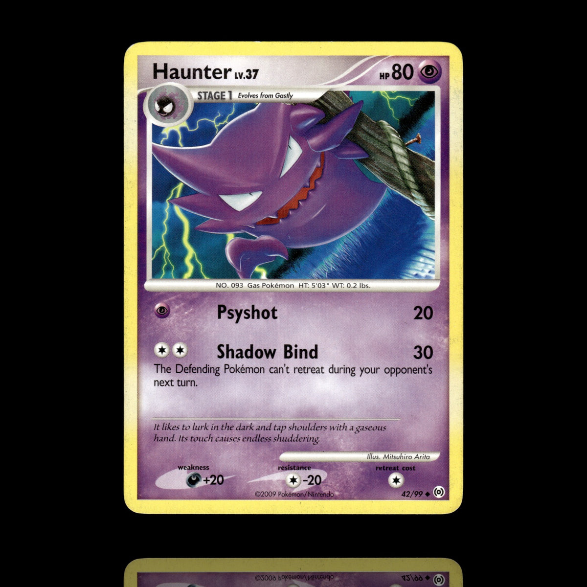 ▸ Haunter 42 | Arceus | Uncommon | 42/99 | MP