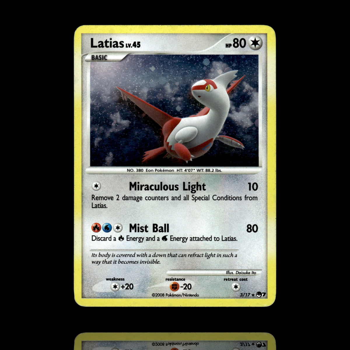 ▸ Latias | POP Series 7 | Rare | 003/017 | HP