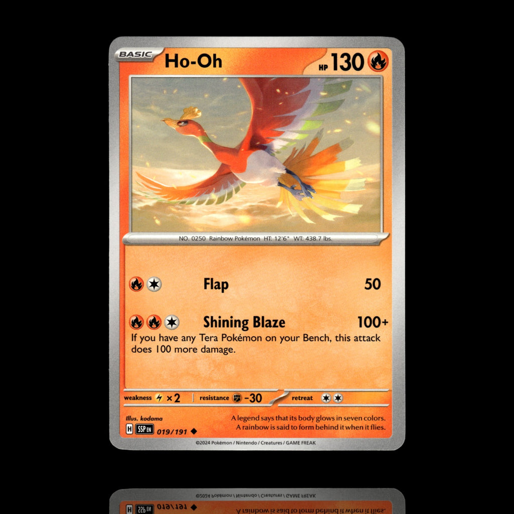 ▸ Ho-Oh | SV08: Surging Sparks | Uncommon | 019/191 | NM