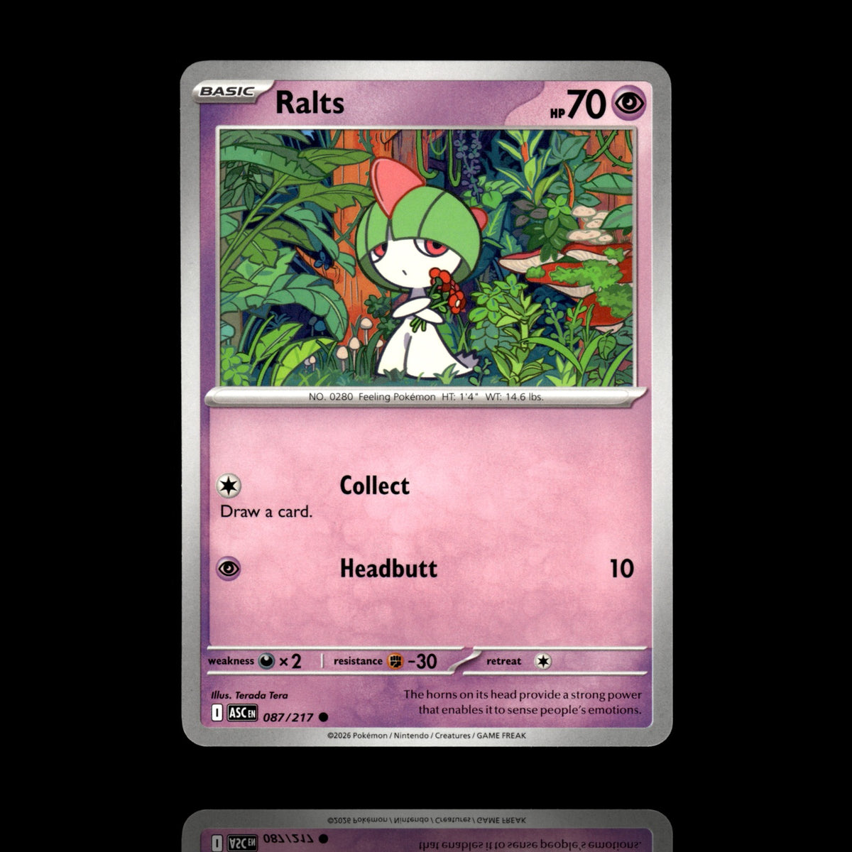 ▸ Ralts | ME: Ascended Heroes | Common | 087/217 | NM