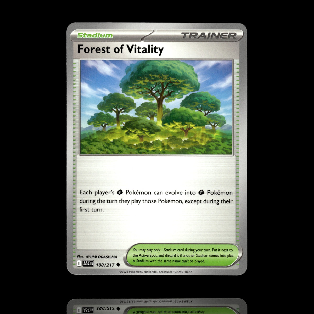 ▸ Forest of Vitality | ME: Ascended Heroes | Uncommon | 188/217 | NM