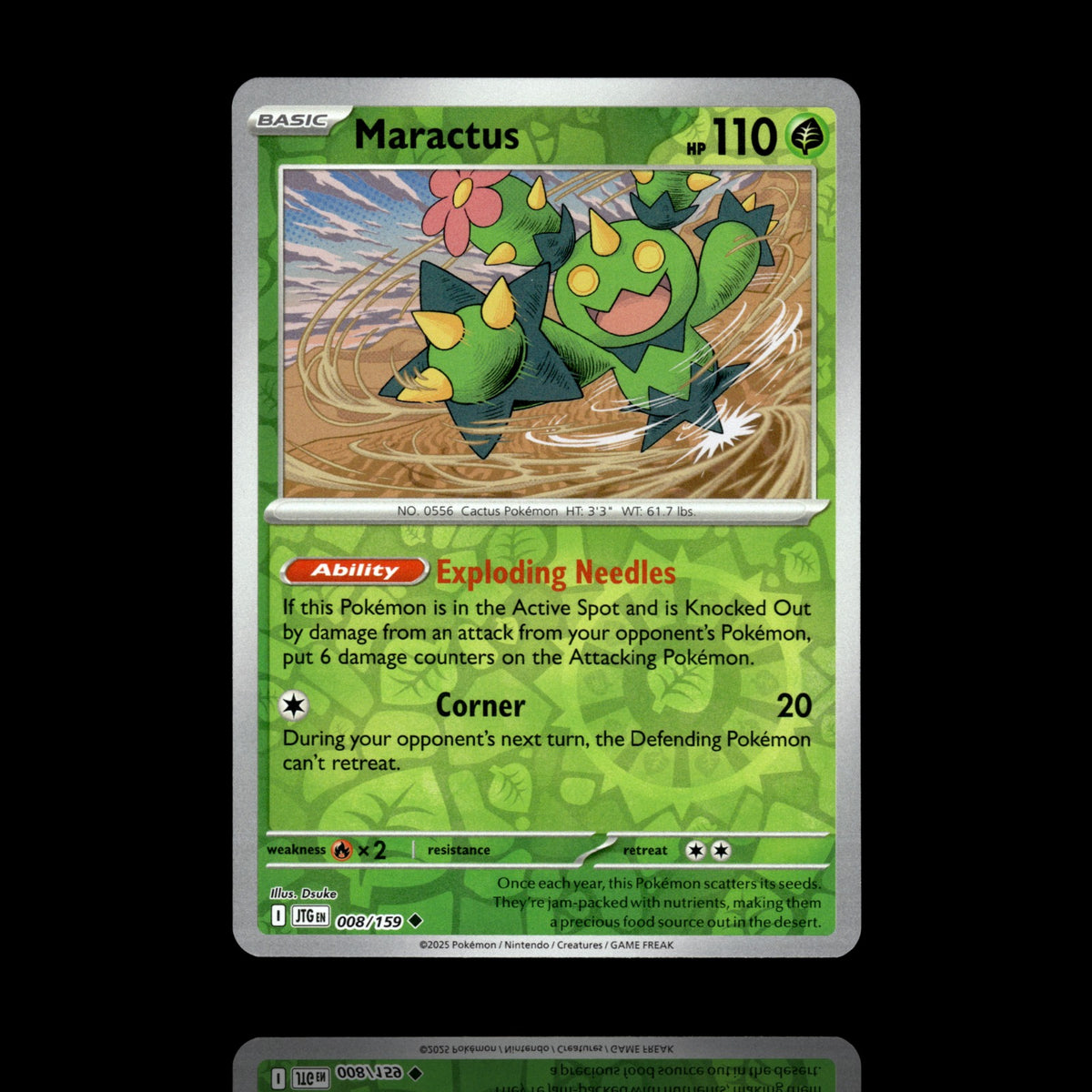 ▸ Maractus | SV09: Journey Together | Reverse Holo | 008/159 | NM