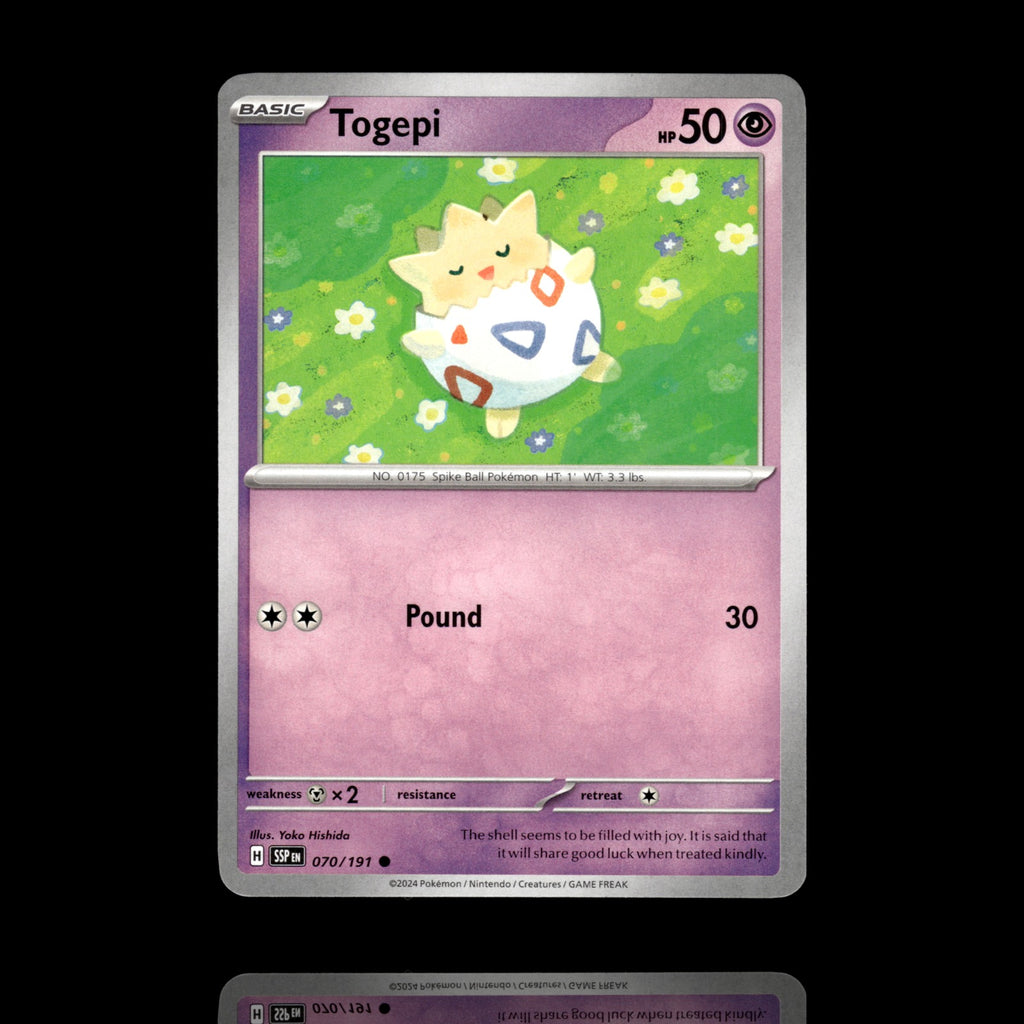 ▸ Togepi | SV08: Surging Sparks | Common | 070/191 | NM