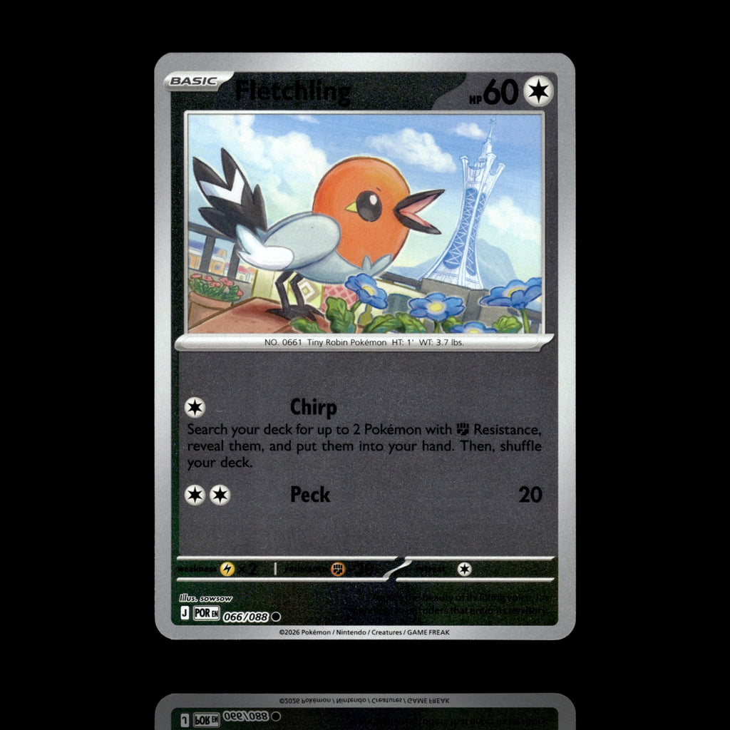 ▸ Fletchling | ME03: Perfect Order | Reverse Holo | 066/088 | NM