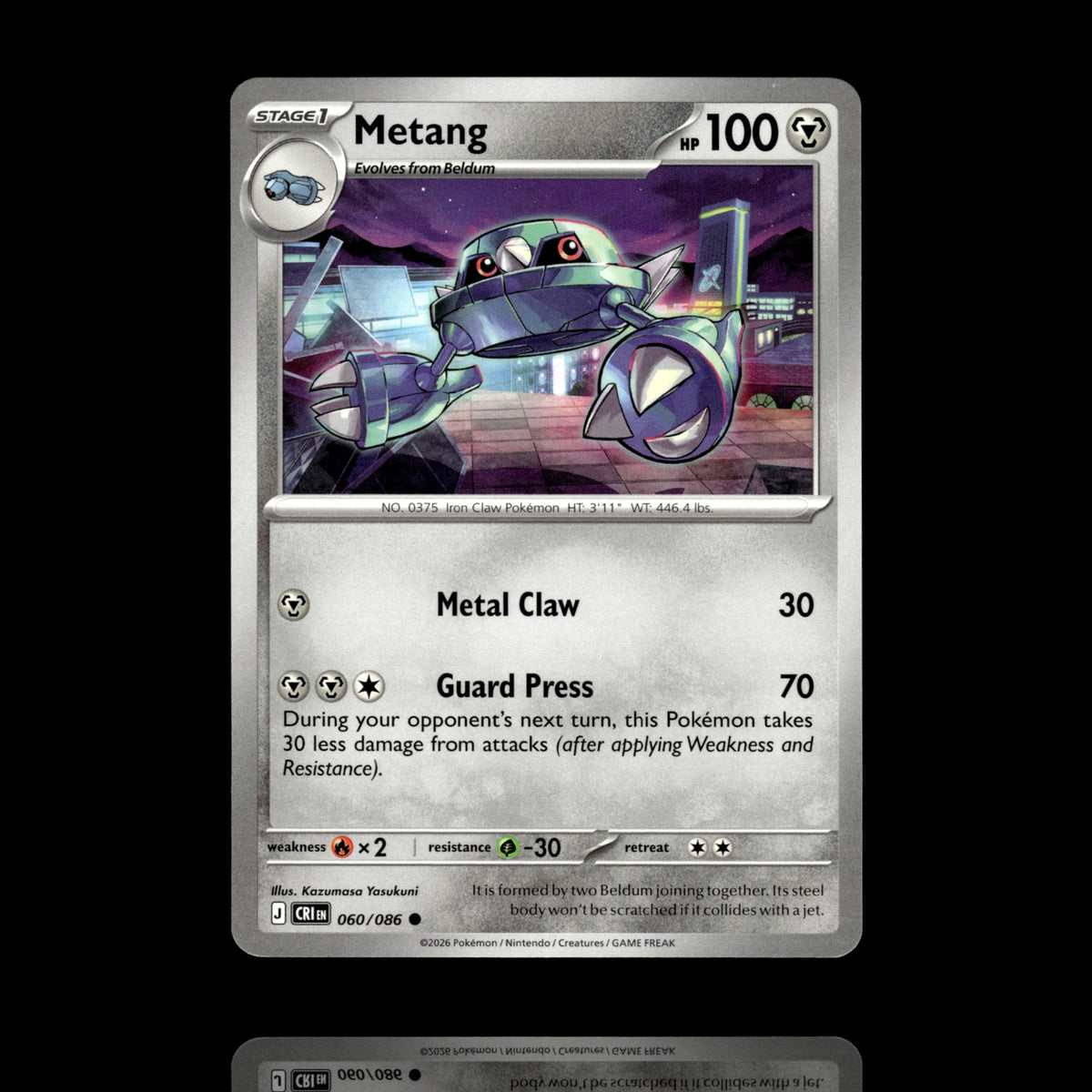 ▸ Metang | ME04: Chaos Rising | Common | 060/086 | NM