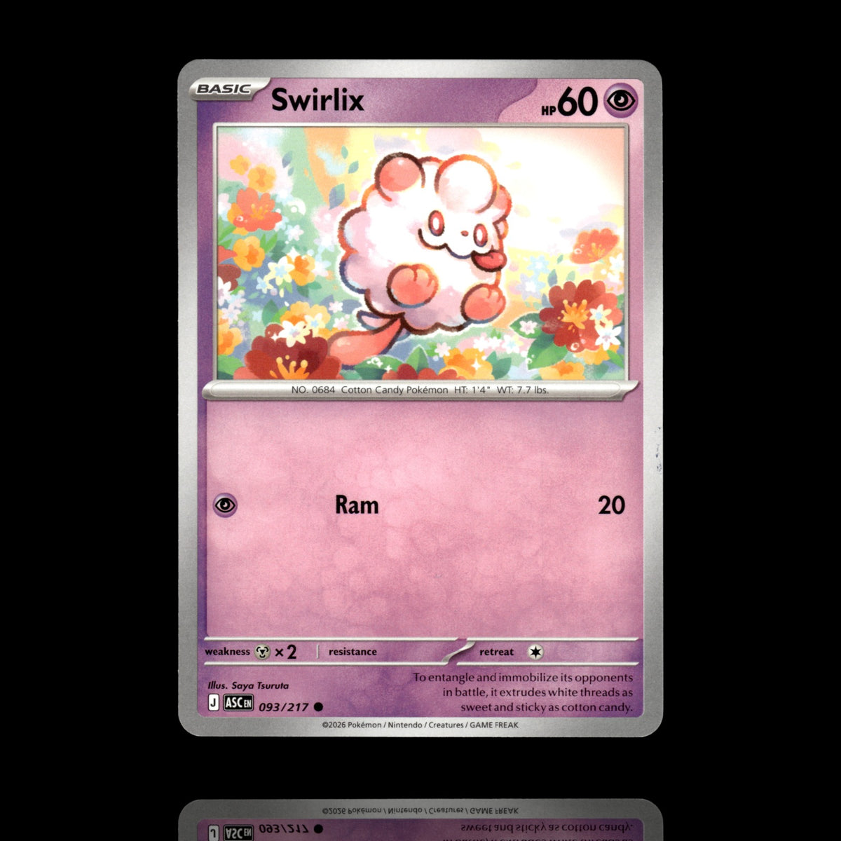 ▸ Swirlix | ME: Ascended Heroes | Common | 093/217 | NM