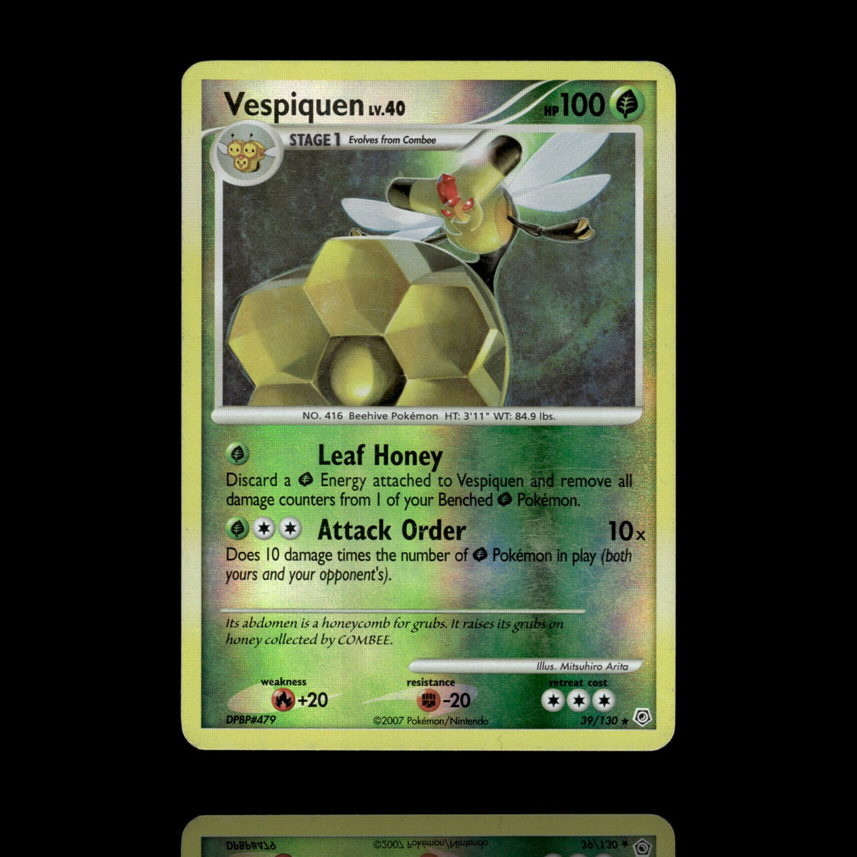 ▸ Vespiquen | Diamond and Pearl | Rare | 39/130 | LP
