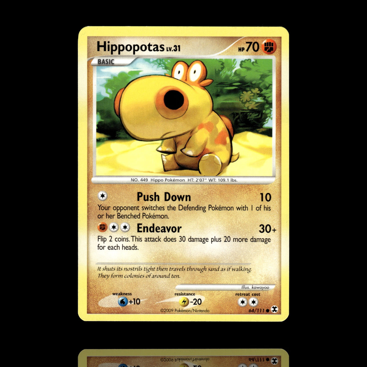 ▸ Hippopotas | Rising Rivals | Common | 64/111 | NM