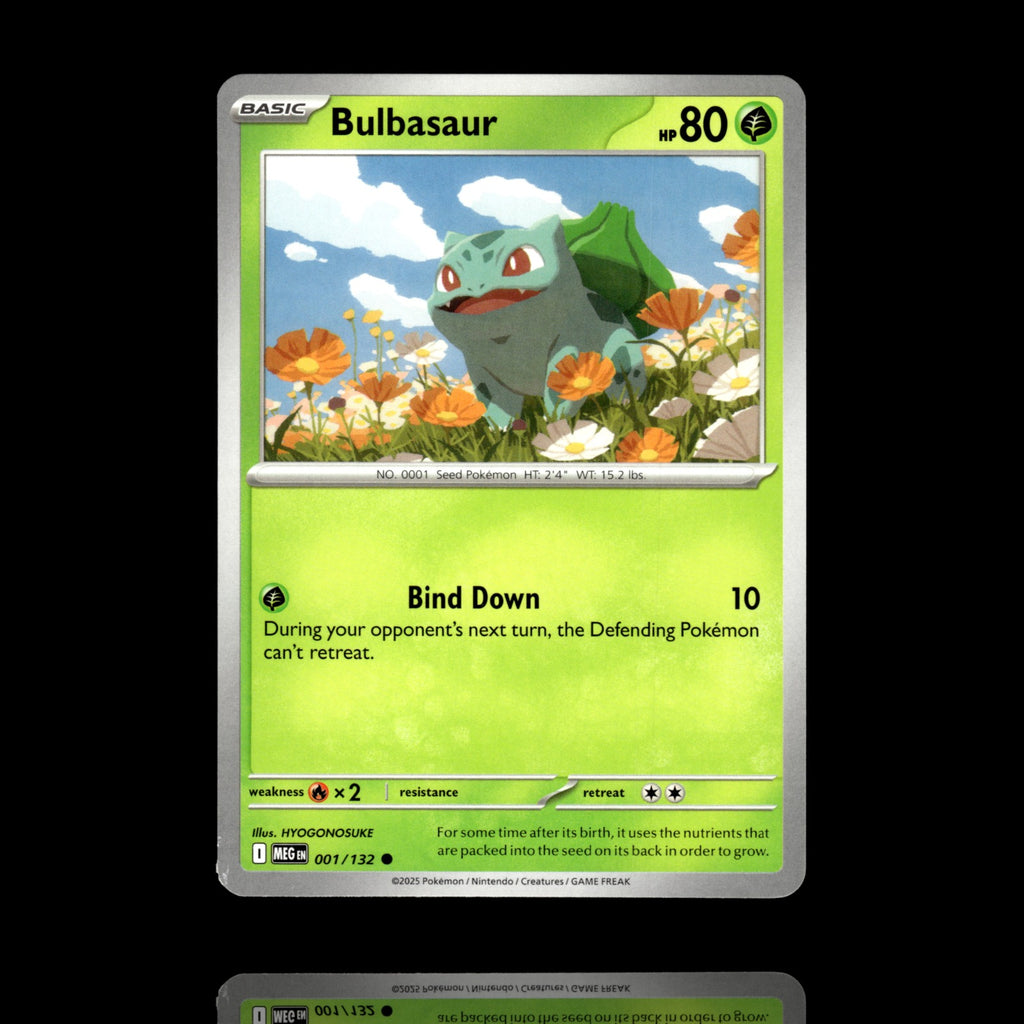 ▸ Bulbasaur | ME01: Mega Evolution | Common | 001/132 | NM