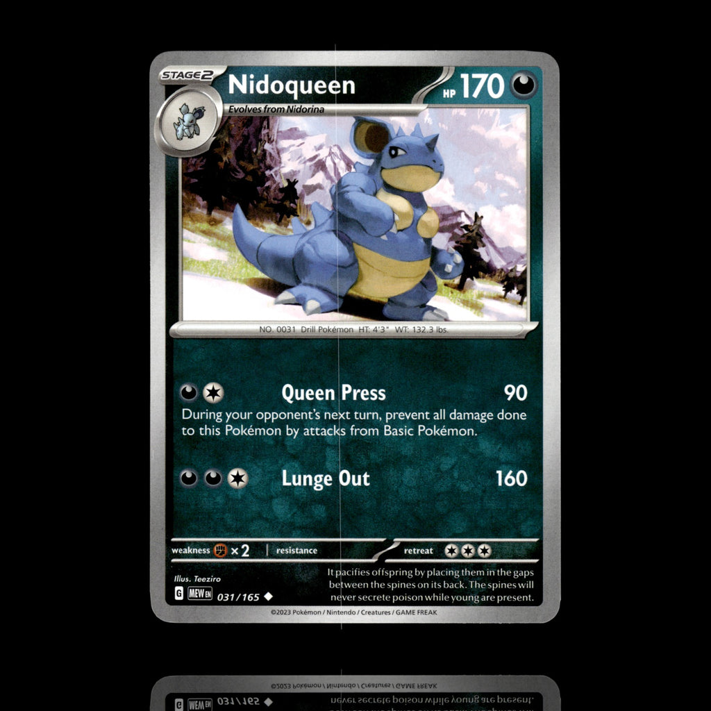 ▸ Nidoqueen | SV: Scarlet & Violet 151 | Uncommon | 031/165 | NM