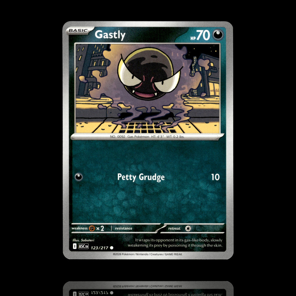 ▸ Gastly | ME: Ascended Heroes | Common | 123/217 | NM