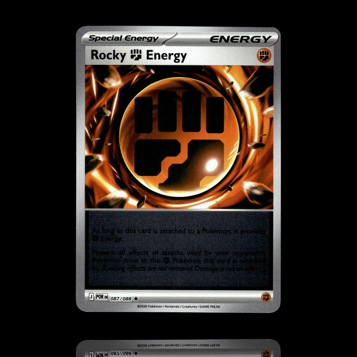 ▸ Rocky Fighting Energy | ME03: Perfect Order | Reverse Holo | 087/088 | NM