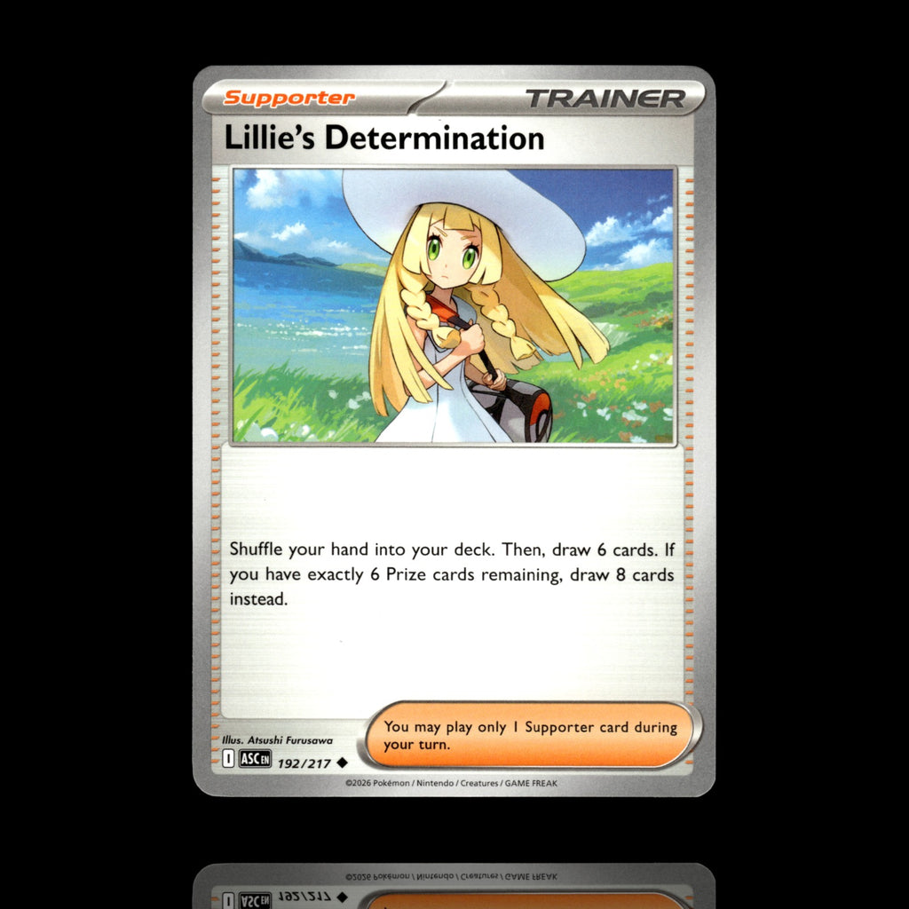 ▸ Lillie's Determination | ME: Ascended Heroes | Uncommon | 192/217 | NM