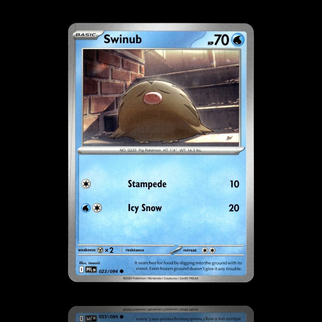 ▸ Swinub | ME02: Phantasmal Flames | Common | 023/094 | NM