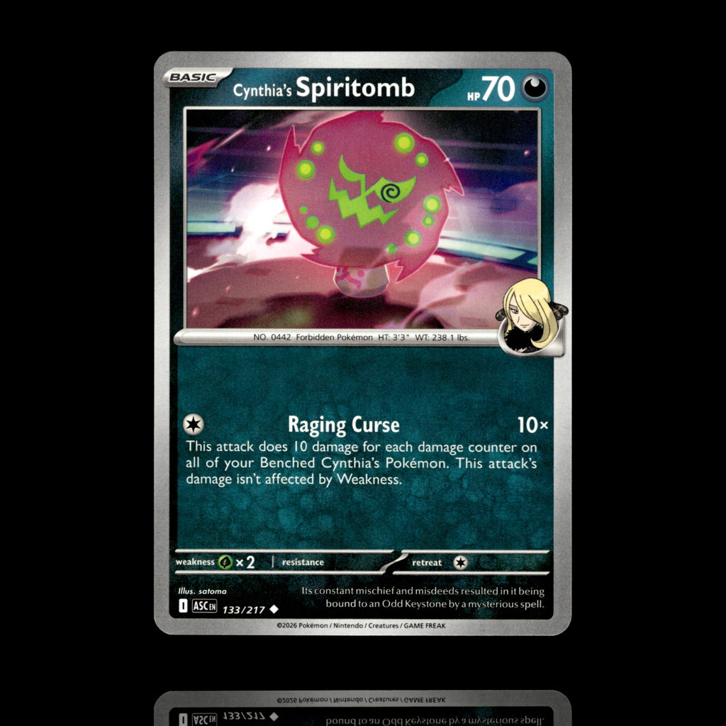▸ Cynthia's Spiritomb | ME: Ascended Heroes | Uncommon | 133/217 | NM