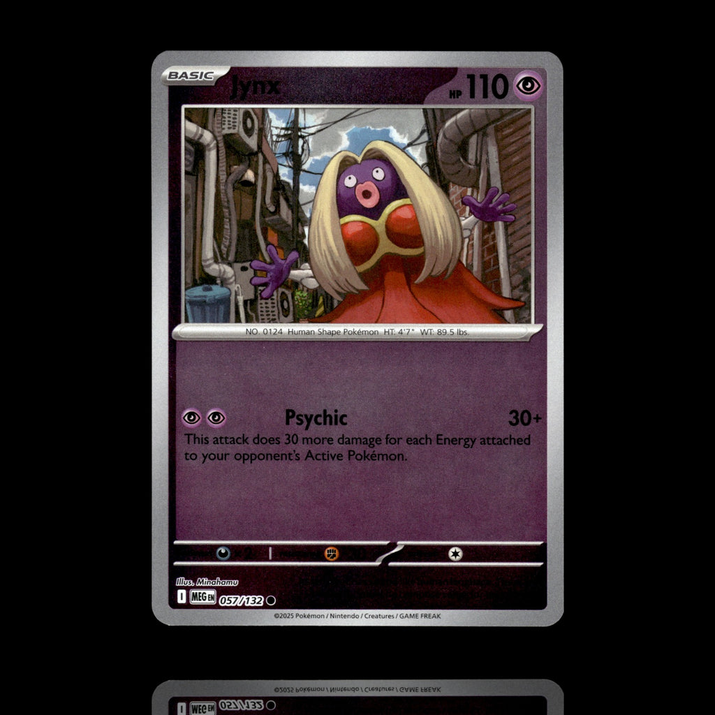 ▸ Jynx | ME01: Mega Evolution | Reverse Holo | 057/132 | NM