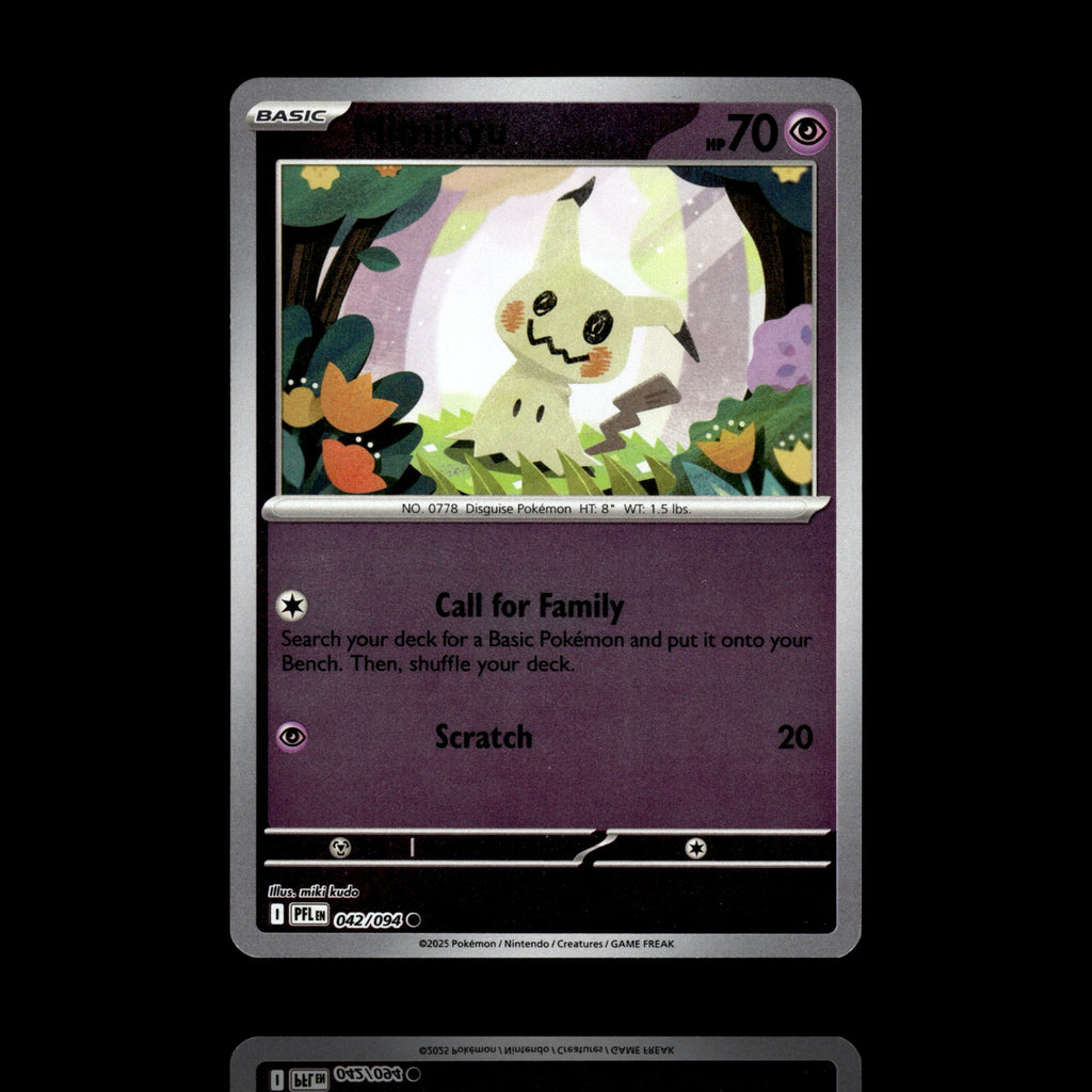 ▸ Mimikyu | ME02: Phantasmal Flames | Reverse Holo | 042/094 | NM