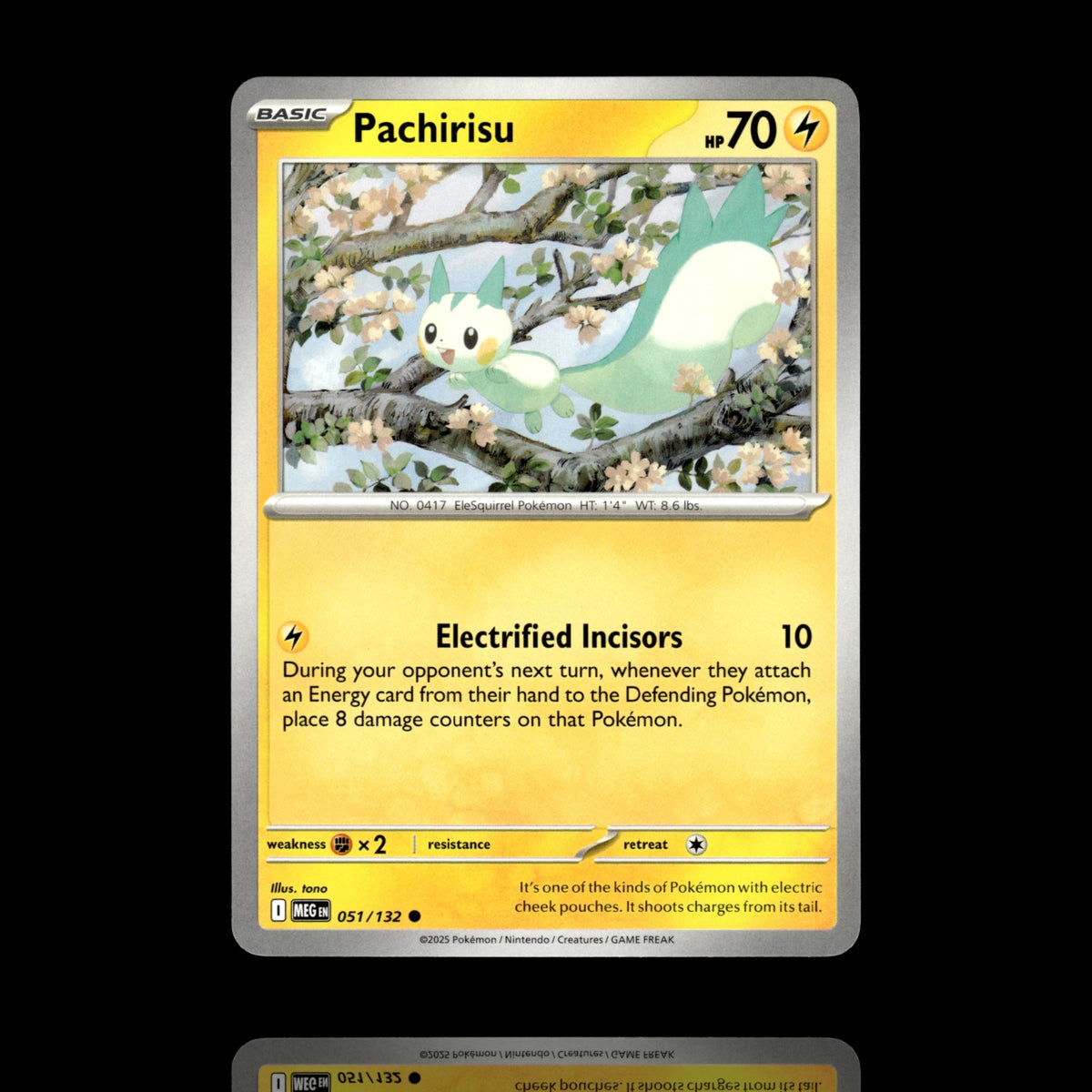 ▸ Pachirisu | ME01: Mega Evolution | Common | 051/132 | NM