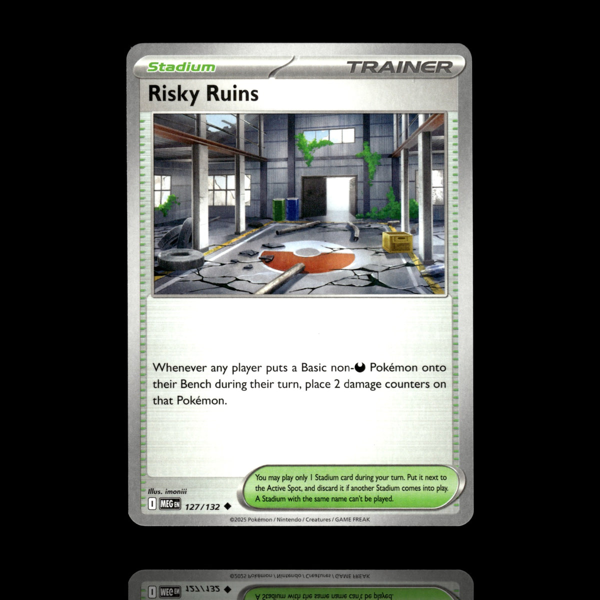 ▸ Risky Ruins | ME01: Mega Evolution | Uncommon | 127/132 | NM