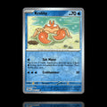 ▸ Krabby | SV: Scarlet & Violet 151 | Reverse Holo | 098/165 | NM