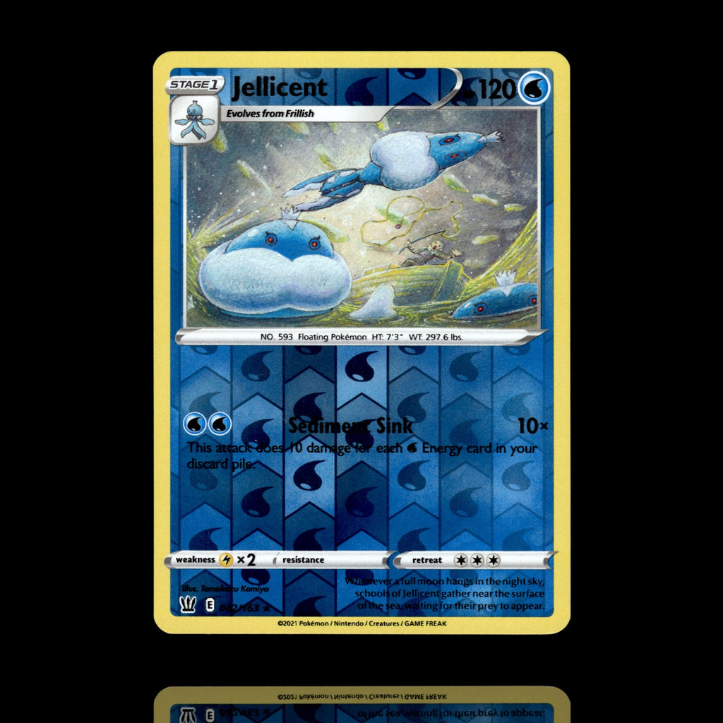 ▸ Jellicent | SWSH05 Battle Styles | Reverse Holo | 042/163 | NM