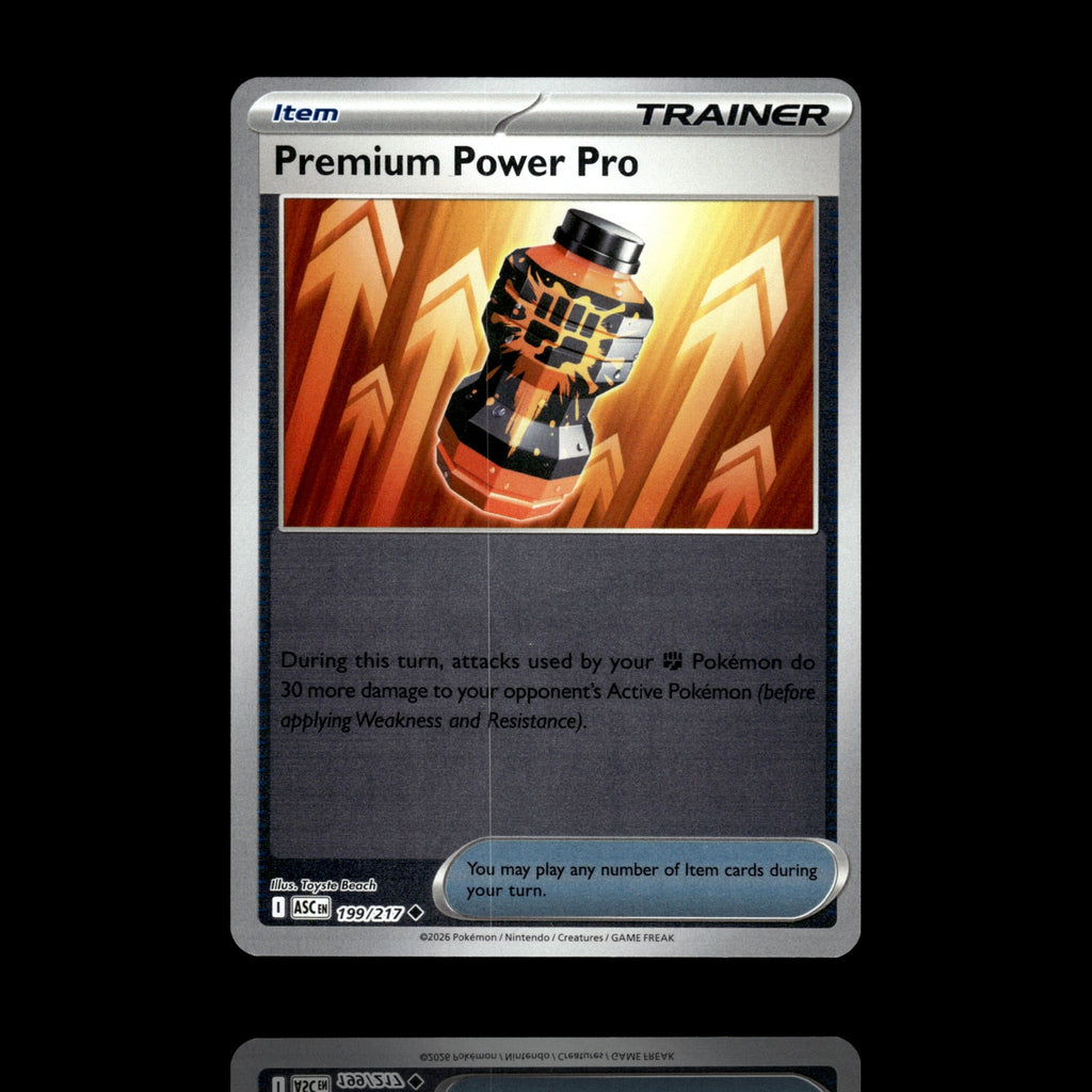 ▸ Premium Power Pro | ME: Ascended Heroes | Reverse Holo | 199/217 | NM