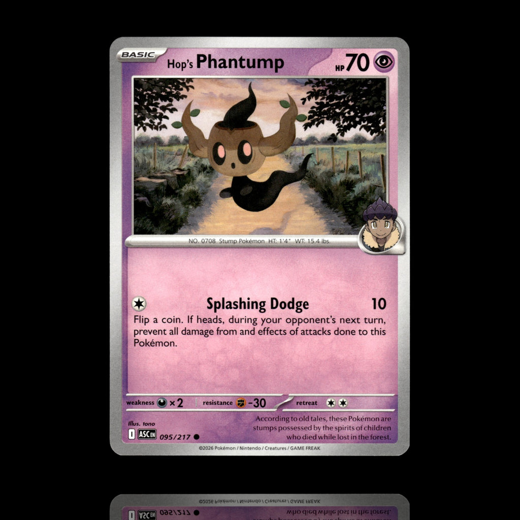 ▸ Hop's Phantump | ME: Ascended Heroes | Common | 095/217 | NM