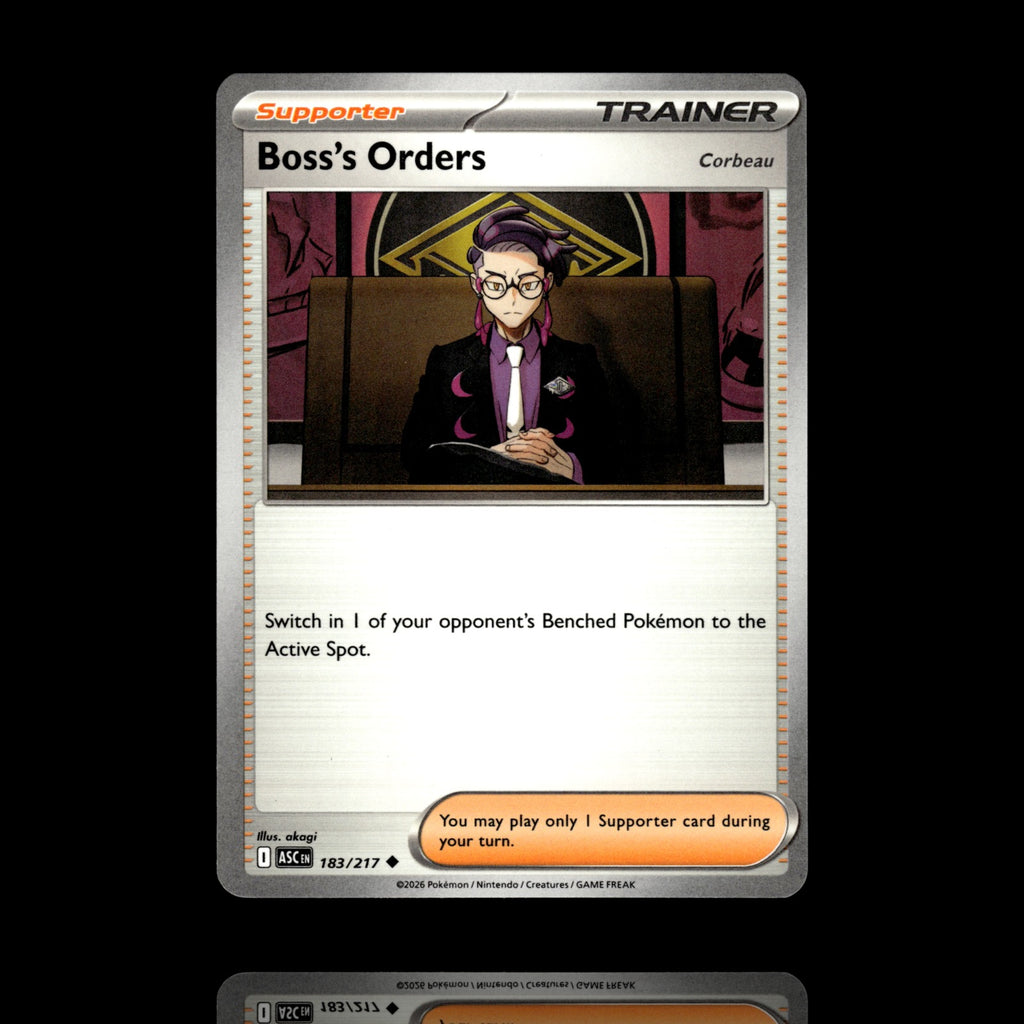 ▸ Boss's Orders [Corbeau] | ME: Ascended Heroes | Uncommon | 183/217 | NM
