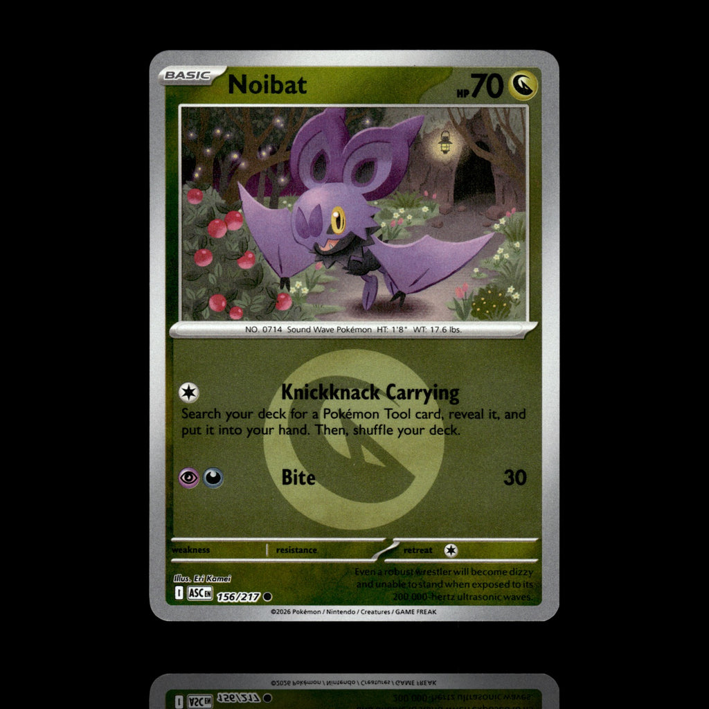 ▸ Noibat | ME: Ascended Heroes | Energy Reverse Holo | 156/217 | NM