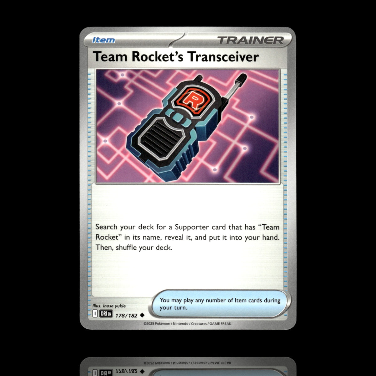▸ Team Rocket's Transceiver | SV10: Destined Rivals | Uncommon | 178/182 | NM