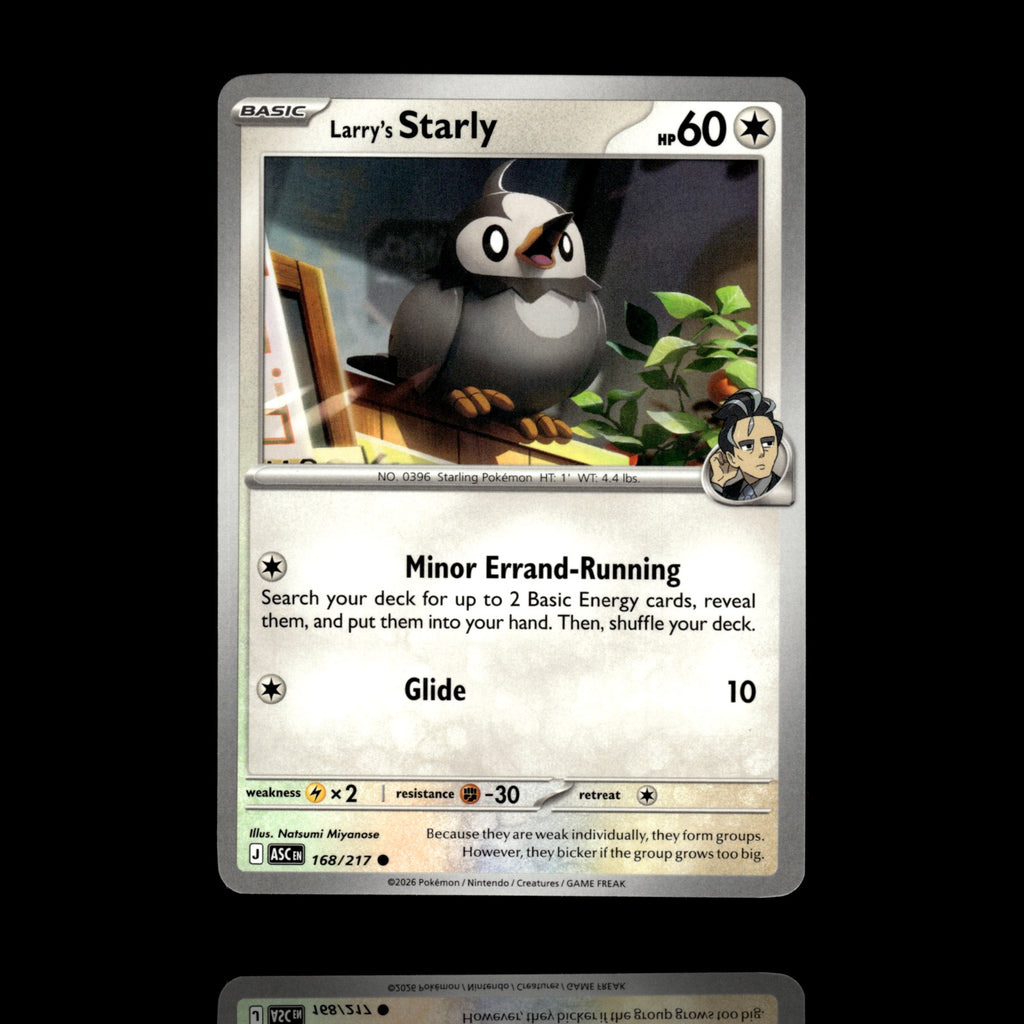 ▸ Larry's Starly | ME: Ascended Heroes | Common | 168/217 | NM