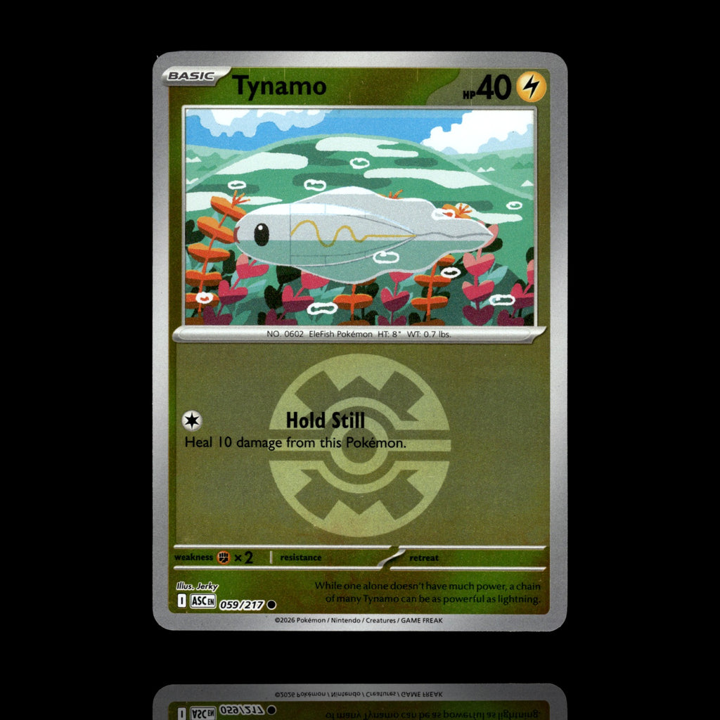 ▸ Tynamo Quick Ball | ME: Ascended Heroes | Reverse Holo | 059/217 | NM