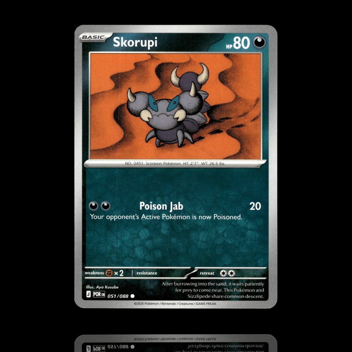 ▸ Skorupi | ME03: Perfect Order | Common | 051/088 | NM