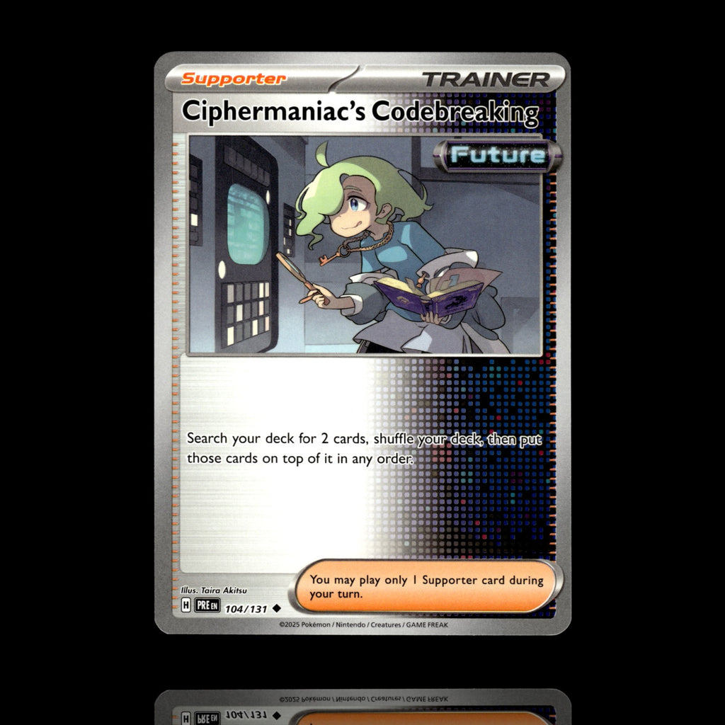 ▸ Ciphermaniac's Codebreaking | SV: Prismatic Evolutions | Uncommon | 104/131 | NM