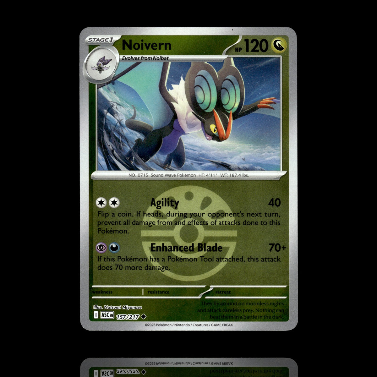 ▸ Noivern Friend Ball | ME: Ascended Heroes | Reverse Holo | 157/217 | NM