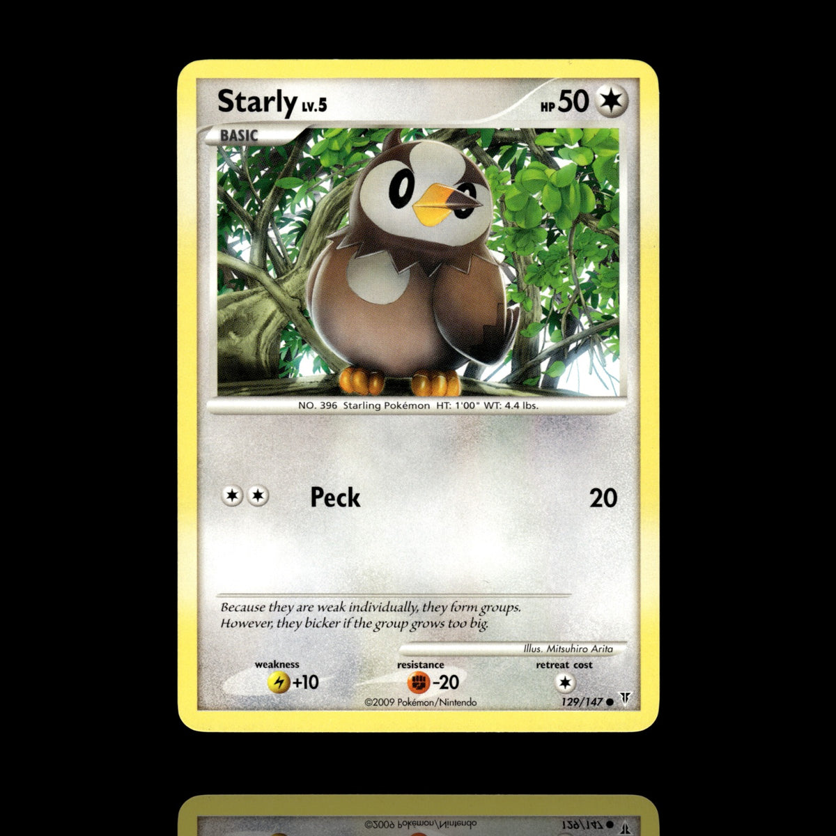 ▸ Starly | Supreme Victors | Common | 129 | NM