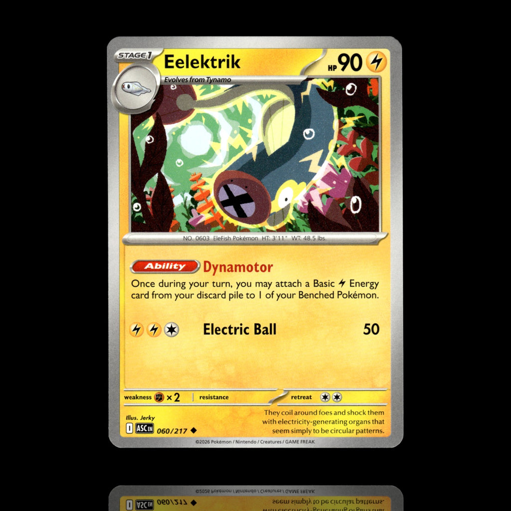 ▸ Eelektrik | ME: Ascended Heroes | Uncommon | 060/217 | NM