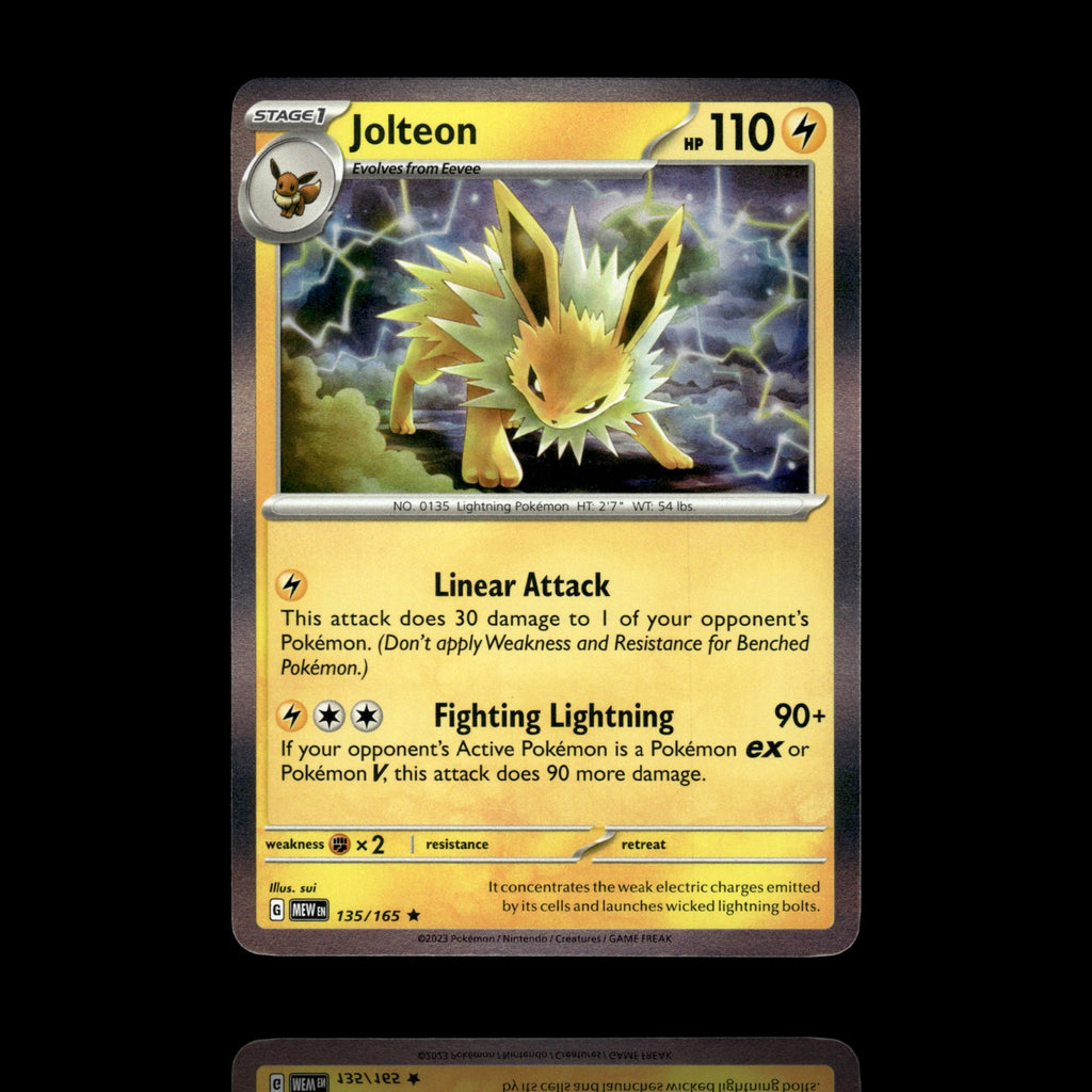 ▸ Jolteon | SV: Scarlet & Violet 151 | Rare | 135/165 | NM