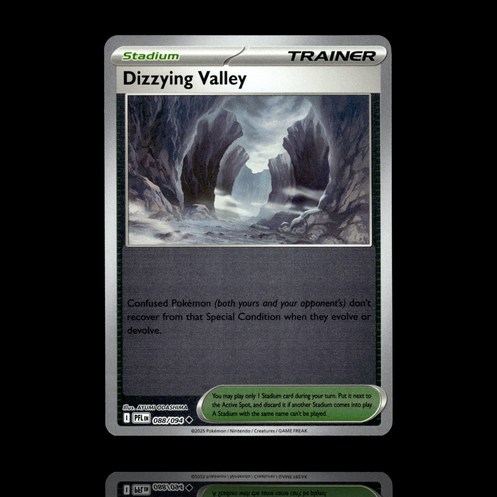 ▸ Dizzying Valley | ME02: Phantasmal Flames | Reverse Holo | 088/094 | NM