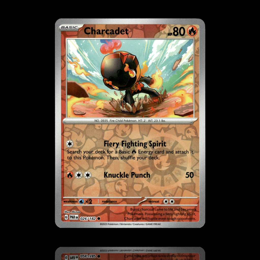 ▸ Charcadet - | SV04: Paradox Rift | Reverse Holo | 026/182 | NM