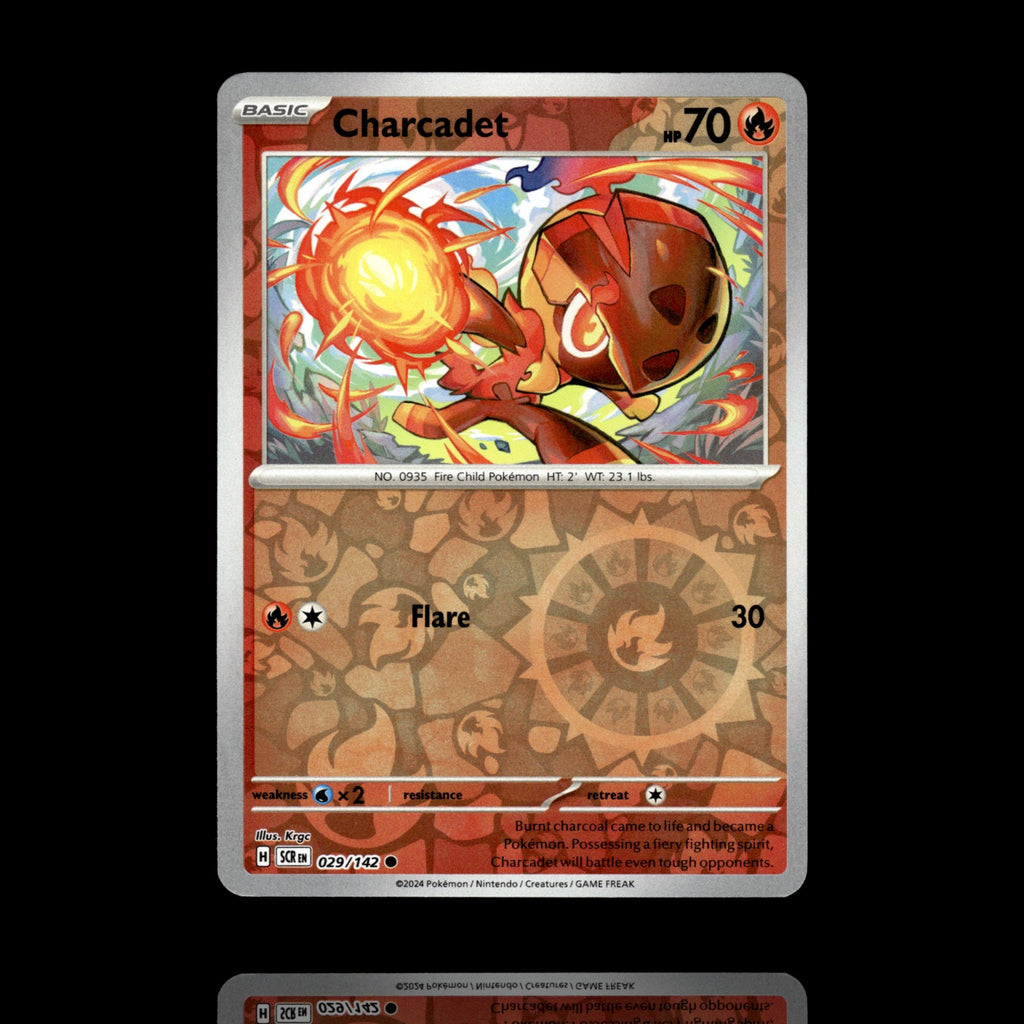 ▸ Charcadet | SV07: Stellar Crown | Reverse Holo | 029/142 | NM