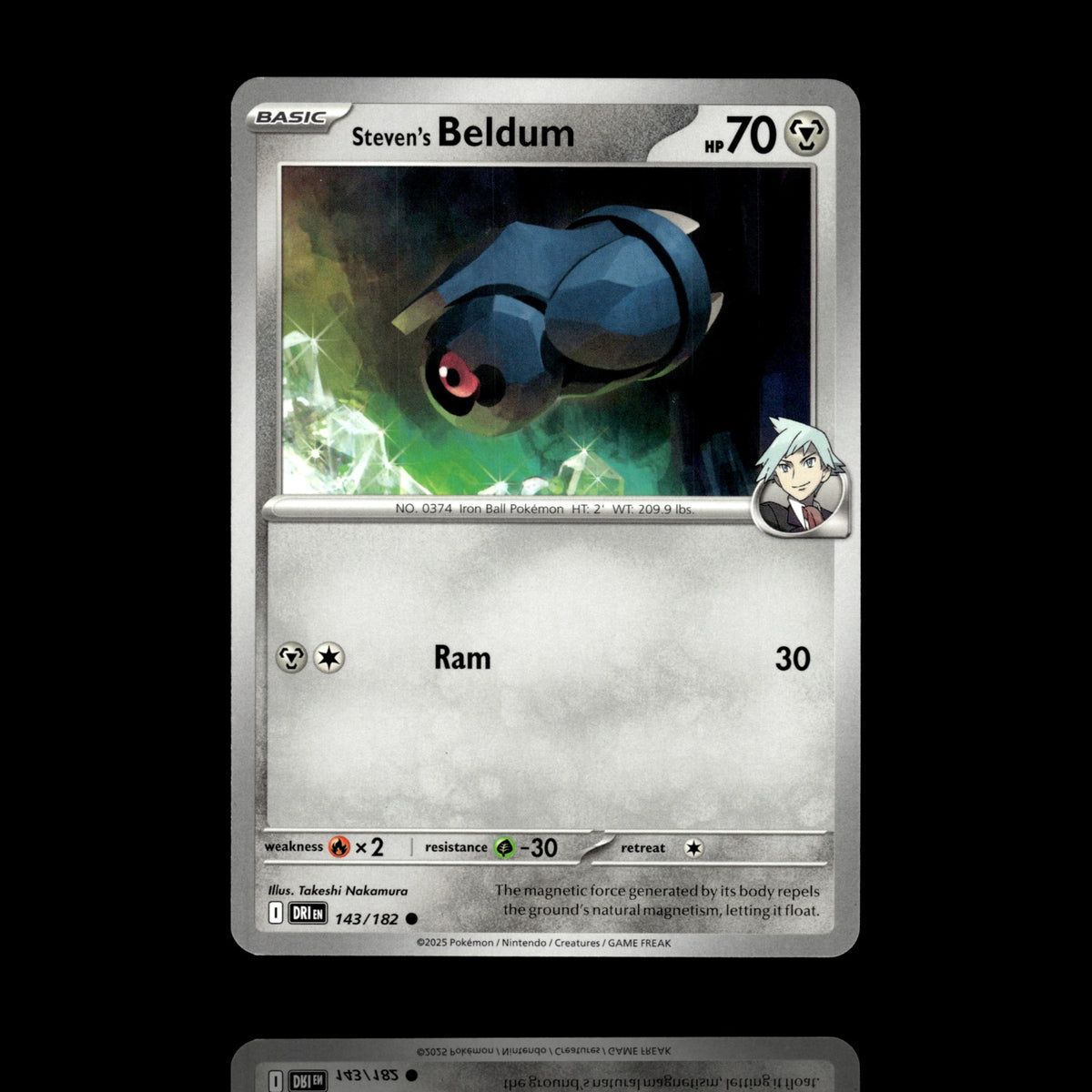 ▸ Steven's Beldum | SV10: Destined Rivals | Common | 143/182 | NM