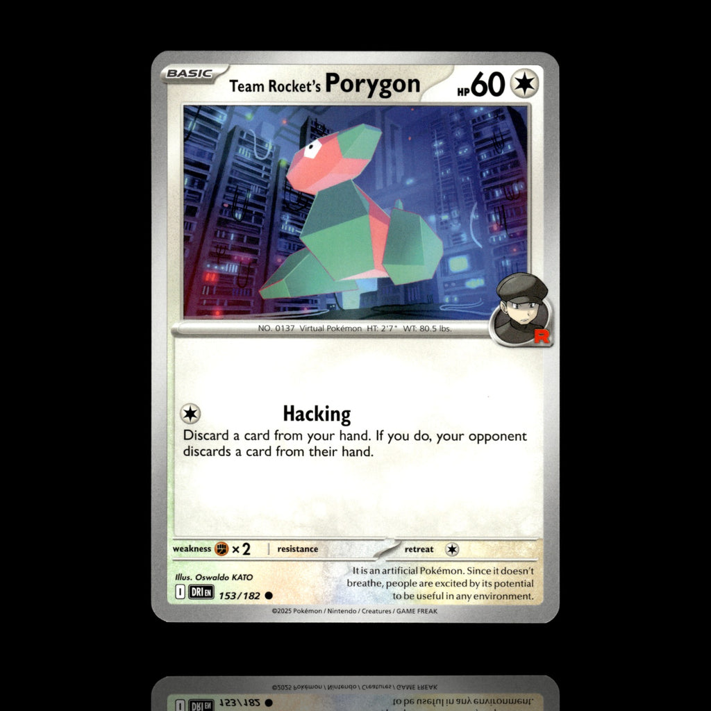 ▸ Team Rocket's Porygon | SV10: Destined Rivals | Common | 153/182 | NM