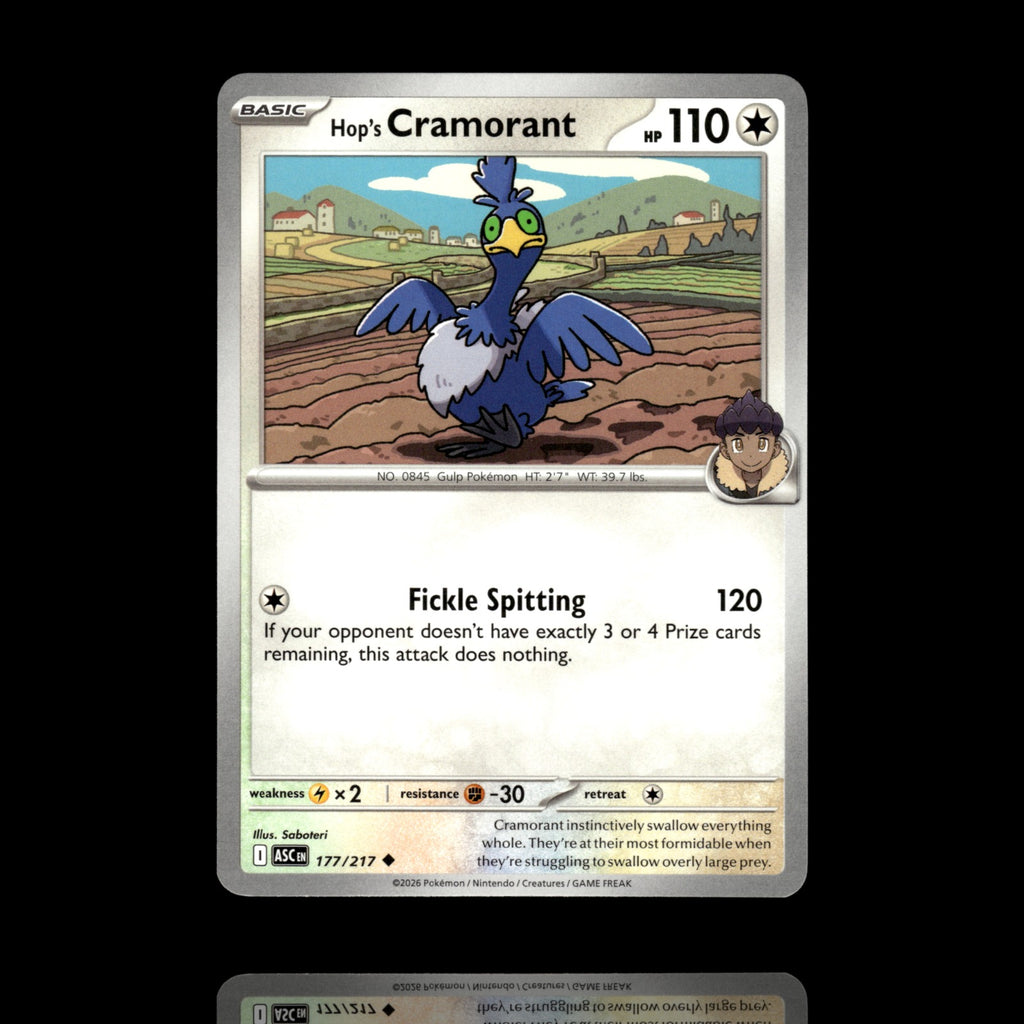 ▸ Hop's Cramorant | ME: Ascended Heroes | Uncommon | 177/217 | NM