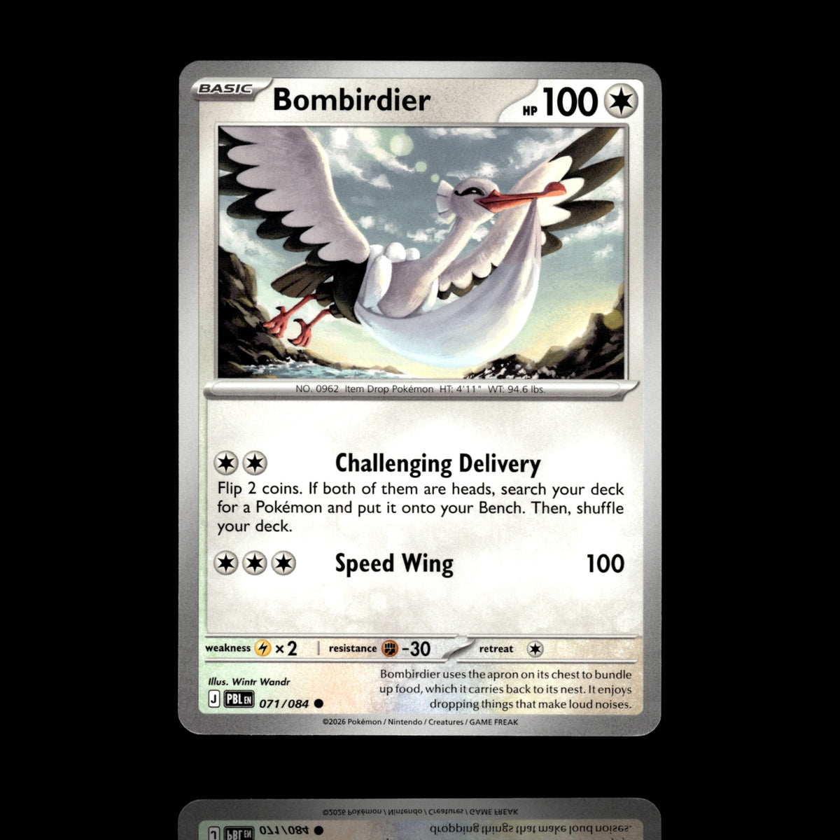 ▸ Bombirdier | ME05: Pitch Black | Common | 071/084 | NM