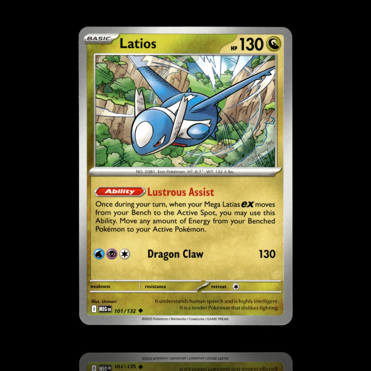 ▸ Latios | ME01: Mega Evolution | Uncommon | 101/132 | NM