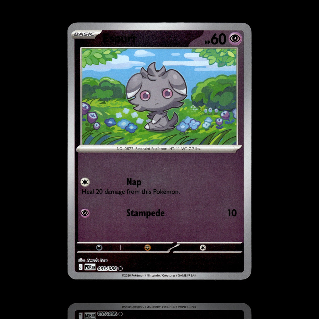 ▸ Espurr | ME03: Perfect Order | Reverse Holo | 033/088 | NM