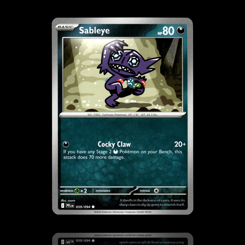 ▸ Sableye | ME02: Phantasmal Flames | Common | 059/094 | NM